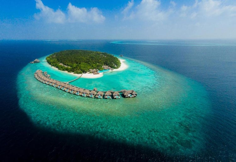 Mudhdhoo Island in Maldives